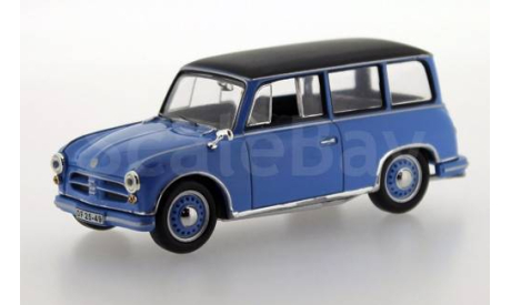 AWZ P70 Kombi - blue/black, масштабная модель, IST Models, scale43