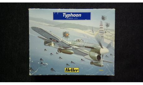 Модель самолета Typhoon Mk.1B, сборные модели авиации, 1:72, 1/72, Heller