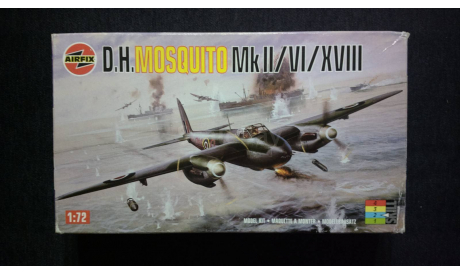 Модель самолета Mosquito Mk-2/6, сборные модели авиации, 1:72, 1/72, Airfix