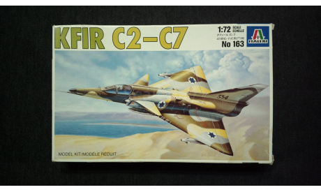 Модель самолета Kfir C-2/C-7, сборные модели авиации, 1:72, 1/72, Italeri