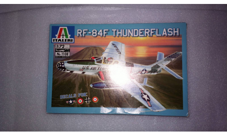 Модель самолета RF-84 Thunderflash, сборные модели авиации, 1:72, 1/72, Italeri