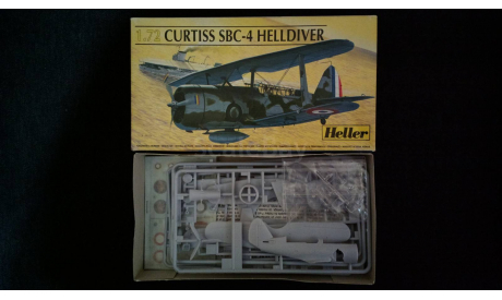 Модель самолета Curtiss Helldiver, сборные модели авиации, Heller, 1:72, 1/72