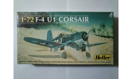 Модель самолета F-4U1 Corsair, сборные модели авиации, 1:72, 1/72, Heller