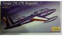 Модель самолета Fouga CM.170 Magister, сборные модели авиации, 1:72, 1/72, Heller