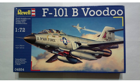 Модель самолета Voodoo F-101B, сборные модели авиации, 1:72, 1/72, Revell