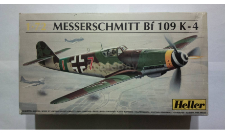 Модель самолета Messerschmitt Bf-109K, сборные модели авиации, 1:72, 1/72, Heller