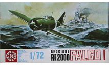 Модель самолета Reggiane Re-2000 Falco, сборные модели авиации, scale72, Supermodel