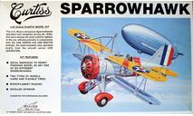 Сборная модель Curtiss F-9C Sparrowhawk, сборные модели авиации, Williams Brothers, 1:32, 1/32