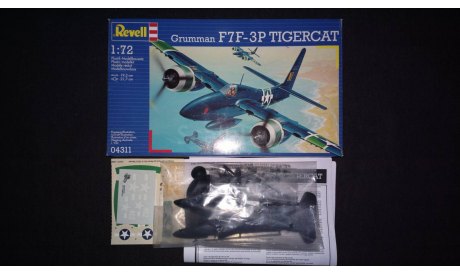 Модель самолета F7F-3 Tigercat, сборные модели авиации, Revell, 1:72, 1/72