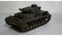 Модель танка Panzerkampfwagen IV (собран и окрашен), сборные модели бронетехники, танков, бтт, scale35, Italeri