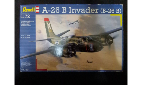Сборная модель A-26B Invader, сборные модели авиации, Revell, 1:72, 1/72