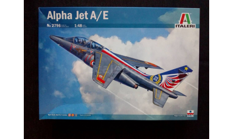 Сборная модель самолета Alpha Jet, сборные модели авиации, Italeri, scale48