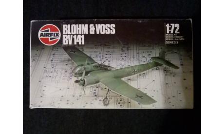 Сборная модель Blohm&Voss BV-141, сборные модели авиации, Airfix, 1:72, 1/72