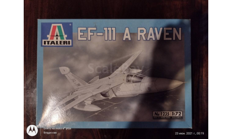 Сборная модель самолета EF-111A Raven, сборные модели авиации, Italeri, 1:72, 1/72