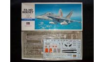 Сборная модель самолета F-18D Hornet, сборные модели авиации, Hasegawa, 1:72, 1/72