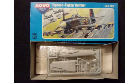 Сборная модель Hawker Typhoon Mk.1B, сборные модели авиации, Novo, scale72