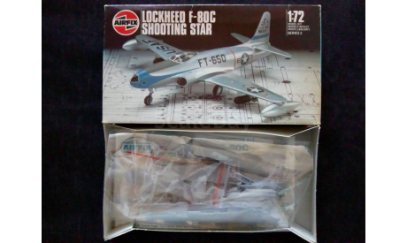 Сборная модель истребителя F-80C Shooting Star, сборные модели авиации, Airfix, scale72