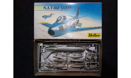 Сборная модель F-86 Sabre, сборные модели авиации, Heller, 1:72, 1/72