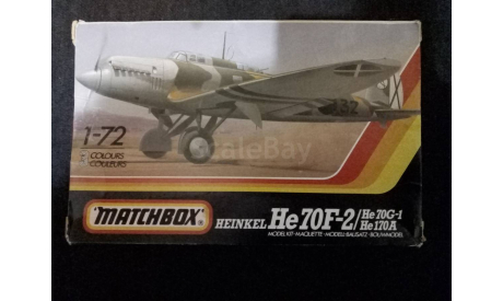 Сборная модель Heinkel He-70, сборные модели авиации, Matchbox, 1:72, 1/72