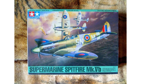 Сборная модель истребителя Supermarine Spitfire Mk.Vb, сборные модели авиации, Tamiya, scale48