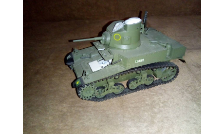 Модель лёгкого танка M3 Stuart, масштабные модели бронетехники, Academy, scale35