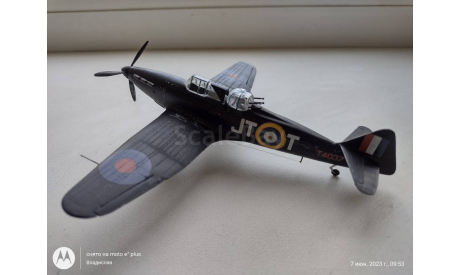 Модель самолета Bolton Paul Defiant, масштабные модели авиации, scale72