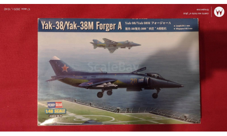 Сборная модель самолета Як-38, сборные модели авиации, scale72, HobbyBoss