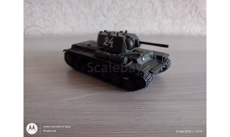 Модель танка КВ-1С Eaglemoss, масштабные модели бронетехники, scale72