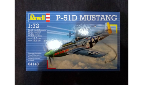 Сборная модель P-51D Mustang, сборные модели авиации, Revell, 1:72, 1/72