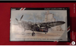 Модель самолета Fairey Barracuda Mk.II