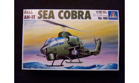 Сборная модель вертолета Sea Cobra AH-1T, сборные модели авиации, Italeri, scale72