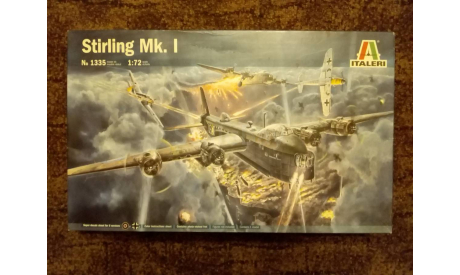 Сборная модель бомбардировщика Short Stirling, сборные модели авиации, Italeri, 1:72, 1/72