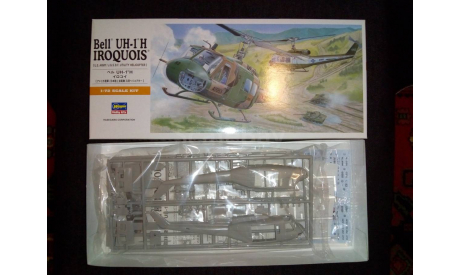 Сборная модель вертолета UH-1H Iroquois, сборные модели авиации, Hasegawa, scale72