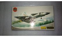 Модель самолета J-37 Viggen, сборные модели авиации, scale72, Airfix