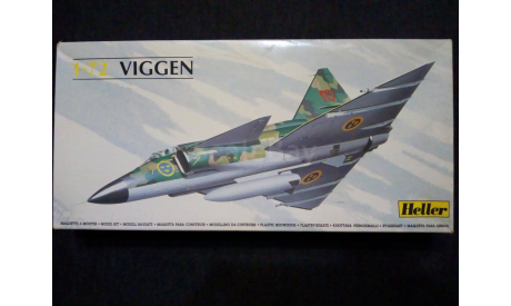 Сборная модель J-37 Viggen, сборные модели авиации, Heller, 1:72, 1/72