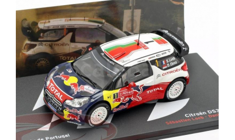 Citroen DS3 WRC #1 2nd Rallye Portugal 2011 Loeb, Elena, масштабная модель, Altaya, scale43, Citroën