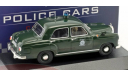 Mercedes-Benz 180 D police Germany, масштабная модель, Atlas, scale43