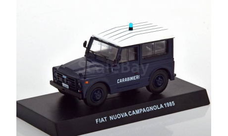 Fiat Nuova Campagnola Carabinieri 1985, масштабная модель, Altaya, scale43