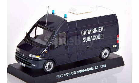 Fiat Ducato Carabinieri Subacquei EI 1999, масштабная модель, Altaya, scale43