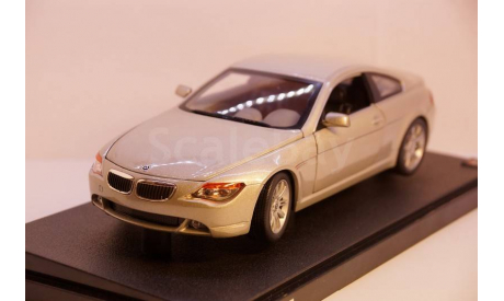 BMW 645Ci 2003,  Hot Wheels 1:18, масштабная модель, 1/18