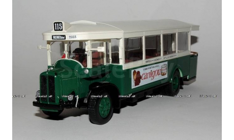 Renault TN6 C2 1934 №34, AUTOBUS DAL MONDO, Hachette 1:43, масштабная модель, scale43