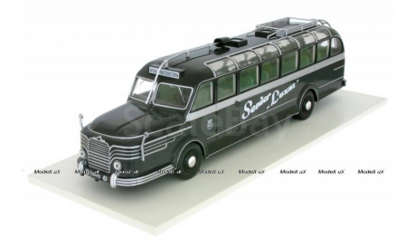 KRUPP SW080 TITAN 1951 №38, AUTOBUS DAL MONDO, Hachette 1:43, масштабная модель, 1/43