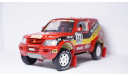 Mitsubishi Pajero Rallye Raid №205 , Solido 1:18, масштабная модель, 1/18