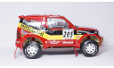 Mitsubishi Pajero Rallye Raid №205 , Solido 1:18, масштабная модель, 1/18