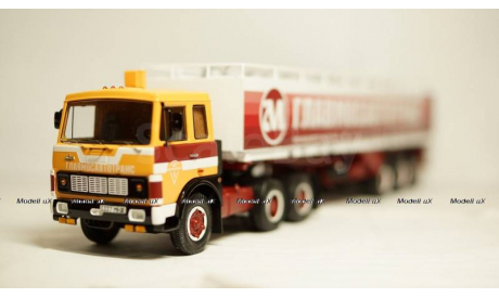 Маз 6422 с полуприцепом АМП-22,6 Молоковоз, TruckTyr 1:43, масштабная модель, scale43