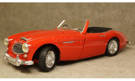 Austin Healey 1961, Ertl 1:18, масштабная модель, ERTL (Auto World), scale18