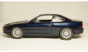 BMW 850i 1996 bluemetallic, Schabak 1:24, масштабная модель, scale24