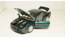 BMW 850i 1996 greenmetallic, Schabak 1:24, масштабная модель, scale24