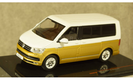 Volkswagen T6 Multivan 2017 white/gold, CLC351N, IXO 1:43, масштабная модель, scale43