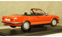 BMW 325i (E30) Convertible red, MCG18151, MCG 1:18, масштабная модель, scale18